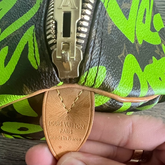 Louis Vuitton Graffiti Stephen Sprouse Keepall 50 Green - Picture 12 of 16
